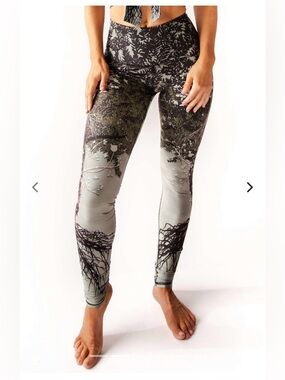 XL Yoga Democracy Transformation Eco-Friendly Women’s Yoga Leggings Tree